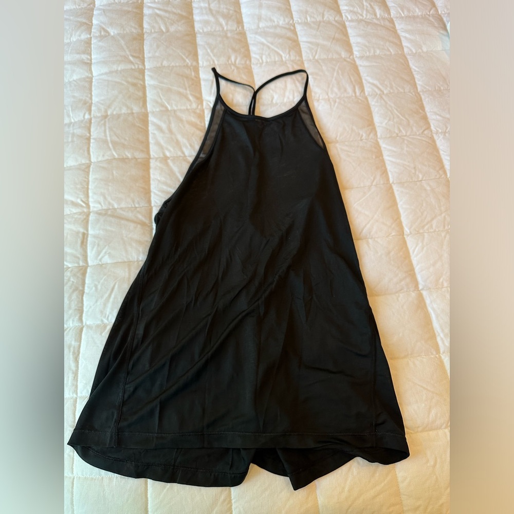 Black Lululemon workout tank, size 4